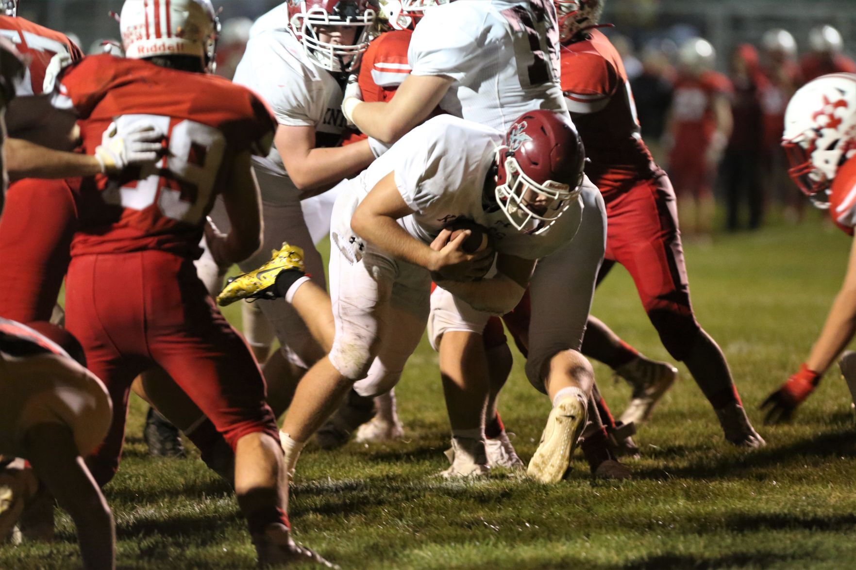 St. Ansgar football hosts Newman Catholic - Burt